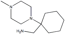 [1-(4-methylpiperazin-1-yl)cyclohexyl]methylamine Struktur