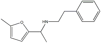 [1-(5-methylfuran-2-yl)ethyl](2-phenylethyl)amine Struktur