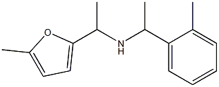 [1-(5-methylfuran-2-yl)ethyl][1-(2-methylphenyl)ethyl]amine Struktur