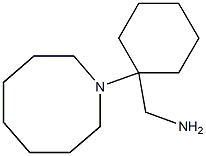 [1-(azocan-1-yl)cyclohexyl]methanamine Struktur