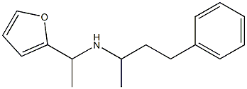 [1-(furan-2-yl)ethyl](4-phenylbutan-2-yl)amine Struktur