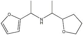 [1-(furan-2-yl)ethyl][1-(oxolan-2-yl)ethyl]amine Struktur