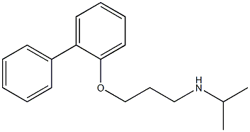 [3-(2-phenylphenoxy)propyl](propan-2-yl)amine Struktur