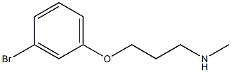 [3-(3-bromophenoxy)propyl](methyl)amine Struktur