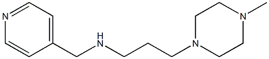 [3-(4-methylpiperazin-1-yl)propyl](pyridin-4-ylmethyl)amine Struktur