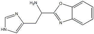 1-(1,3-benzoxazol-2-yl)-2-(1H-imidazol-4-yl)ethan-1-amine Struktur