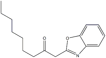 1-(1,3-benzoxazol-2-yl)nonan-2-one Struktur