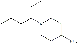 1-(5-methylheptan-3-yl)piperidin-4-amine Struktur