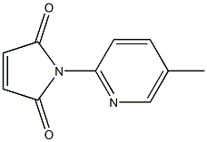 1-(5-methylpyridin-2-yl)-2,5-dihydro-1H-pyrrole-2,5-dione Struktur