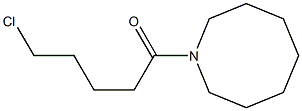 1-(azocan-1-yl)-5-chloropentan-1-one Struktur