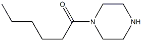 1-(piperazin-1-yl)hexan-1-one Struktur