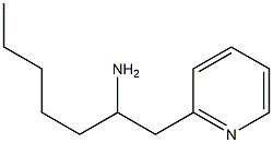 1-(pyridin-2-yl)heptan-2-amine Struktur