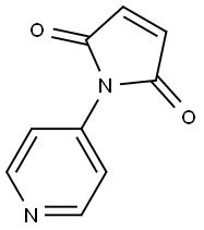 1-(pyridin-4-yl)-2,5-dihydro-1H-pyrrole-2,5-dione Struktur