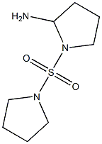 1-(pyrrolidine-1-sulfonyl)pyrrolidin-2-amine Struktur