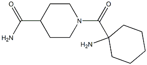 1-[(1-aminocyclohexyl)carbonyl]piperidine-4-carboxamide Struktur