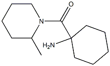 1-[(2-methylpiperidin-1-yl)carbonyl]cyclohexanamine Struktur