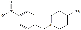 1-[(4-nitrophenyl)methyl]piperidin-4-amine Struktur