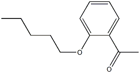 1-[2-(pentyloxy)phenyl]ethan-1-one Struktur