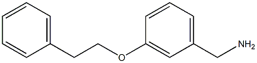 1-[3-(2-phenylethoxy)phenyl]methanamine Struktur