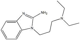 1-[3-(diethylamino)propyl]-1H-1,3-benzodiazol-2-amine Struktur