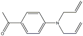 1-{4-[bis(prop-2-en-1-yl)amino]phenyl}ethan-1-one Struktur