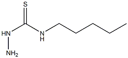 1-amino-3-pentylthiourea Struktur