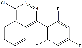 1-chloro-4-(2,4,6-trifluorophenyl)phthalazine Struktur