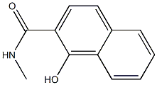 1-hydroxy-N-methylnaphthalene-2-carboxamide Struktur