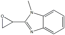 1-methyl-2-oxiran-2-yl-1H-benzimidazole Struktur