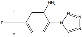 2-(1H-tetrazol-1-yl)-5-(trifluoromethyl)aniline Struktur