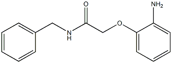 2-(2-aminophenoxy)-N-benzylacetamide Struktur