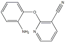 2-(2-aminophenoxy)nicotinonitrile Struktur