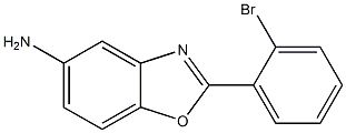 2-(2-bromophenyl)-1,3-benzoxazol-5-amine Struktur