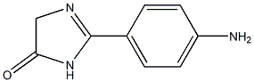 2-(4-aminophenyl)-3,5-dihydro-4H-imidazol-4-one Struktur