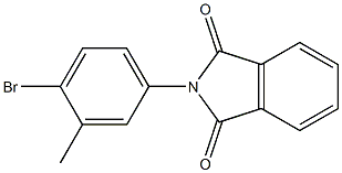 2-(4-bromo-3-methylphenyl)-1H-isoindole-1,3(2H)-dione Struktur