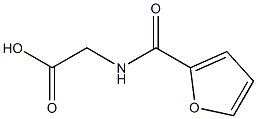 2-(furan-2-ylformamido)acetic acid Struktur