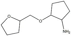 2-(oxolan-2-ylmethoxy)cyclopentan-1-amine Struktur