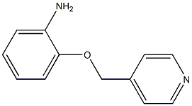 2-(pyridin-4-ylmethoxy)aniline Struktur