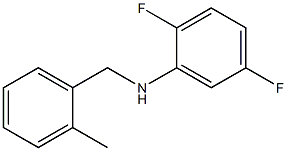 2,5-difluoro-N-[(2-methylphenyl)methyl]aniline Struktur