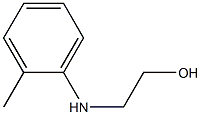 2-[(2-methylphenyl)amino]ethan-1-ol Struktur