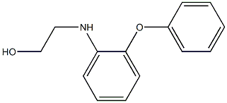 2-[(2-phenoxyphenyl)amino]ethan-1-ol Struktur