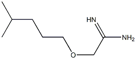 2-[(4-methylpentyl)oxy]ethanimidamide Struktur