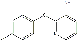 2-[(4-methylphenyl)sulfanyl]pyridin-3-amine Struktur