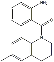 2-[(6-methyl-3,4-dihydroquinolin-1(2H)-yl)carbonyl]aniline Struktur