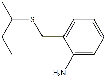 2-[(butan-2-ylsulfanyl)methyl]aniline Struktur