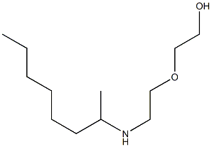 2-[2-(octan-2-ylamino)ethoxy]ethan-1-ol Struktur