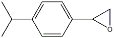 2-[4-(propan-2-yl)phenyl]oxirane Struktur