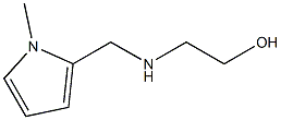 2-{[(1-methyl-1H-pyrrol-2-yl)methyl]amino}ethan-1-ol Struktur