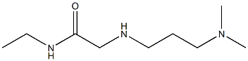 2-{[3-(dimethylamino)propyl]amino}-N-ethylacetamide Struktur