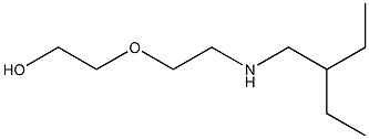 2-{2-[(2-ethylbutyl)amino]ethoxy}ethan-1-ol Struktur